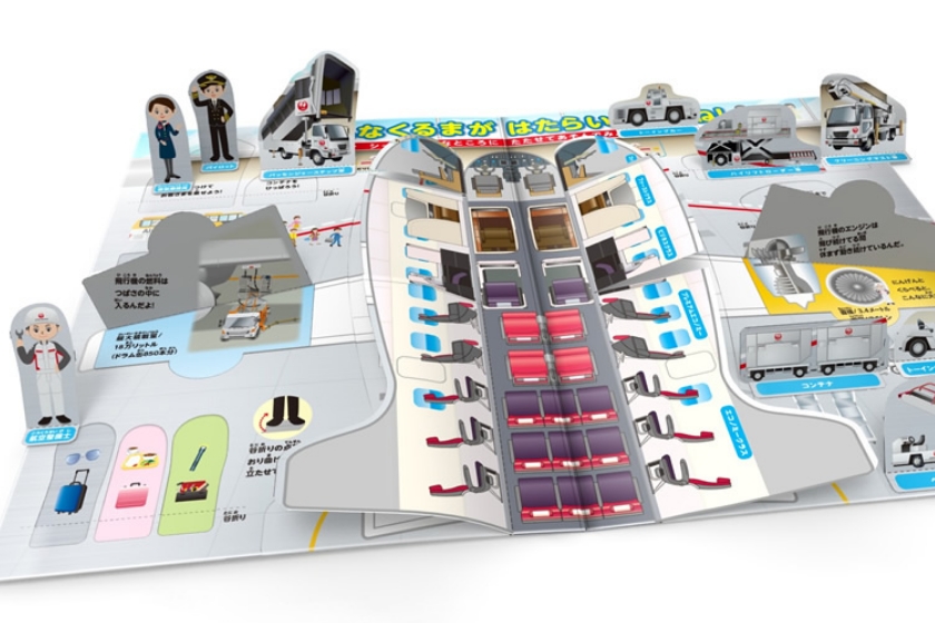 めくれる仕掛けがいっぱいで飽きさせない