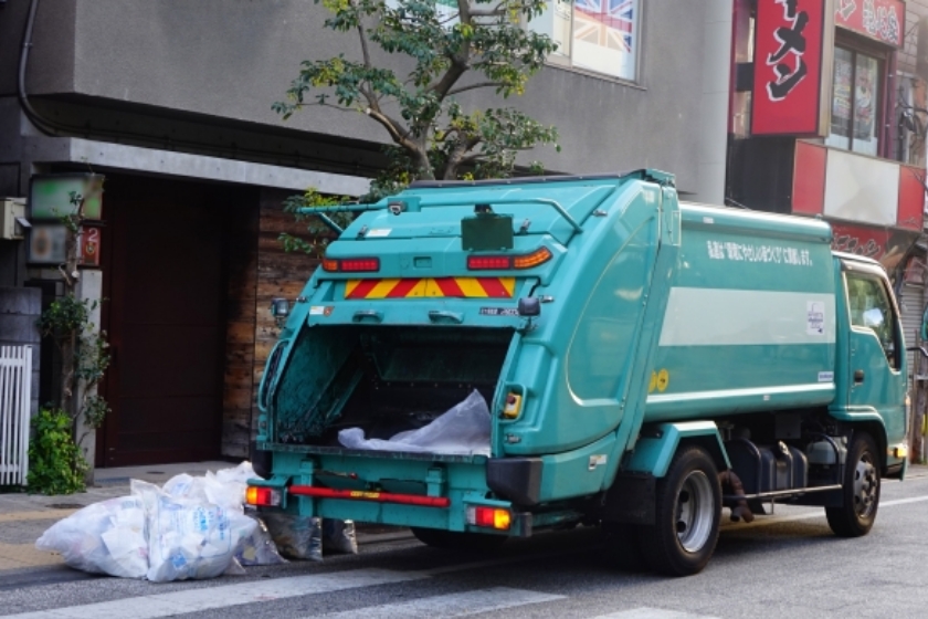 ごみ収集風景