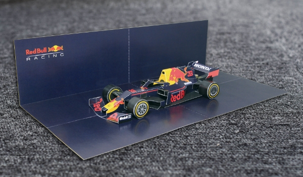 レッドブルペーパークラフト