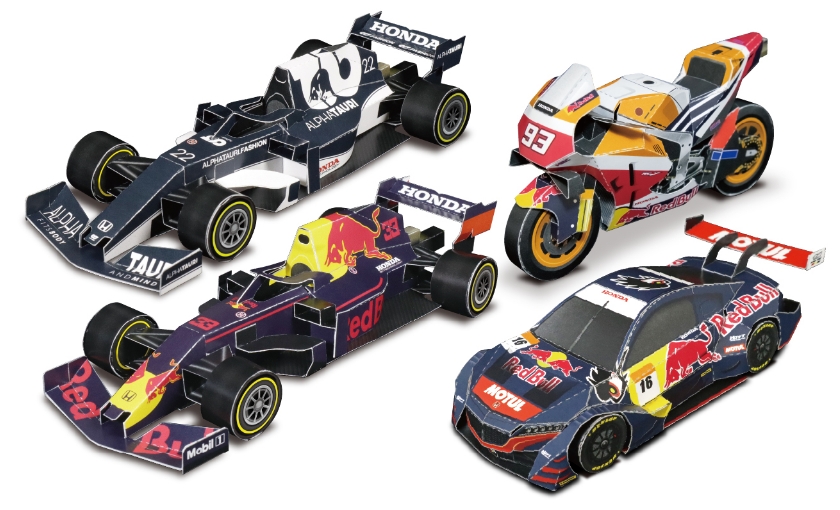 細部まで拘ったペーパークラフト