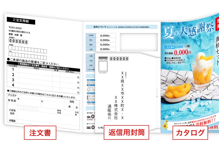 必要な印刷物がまとまっているので利用者にもわかりやすい