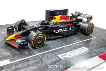 RB19ペーパークラフトは組み立てると、モータースポーツファンを満足させるリアルな仕上り！