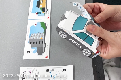 組み立てるごとに、どんどん形になっていくのが楽しい！