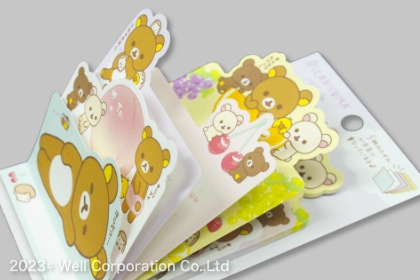 デザインだけでなくふせんの形状も変更可能