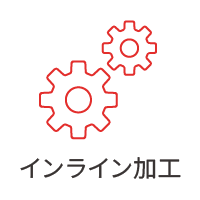 インライン加工