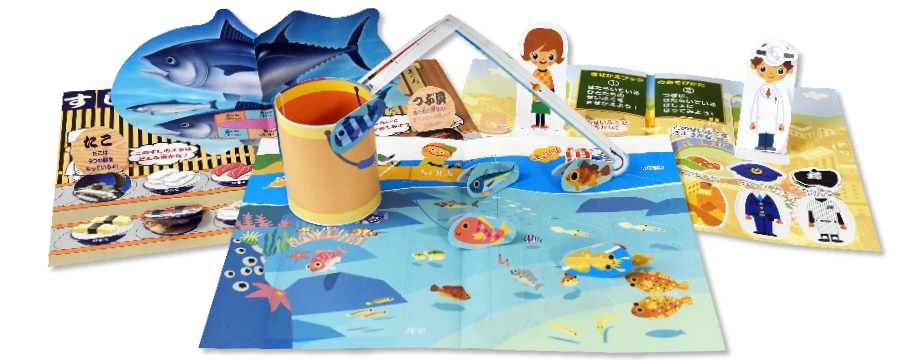 銚子丸様に採用いただいたお子様向け来店配布ノベルティ