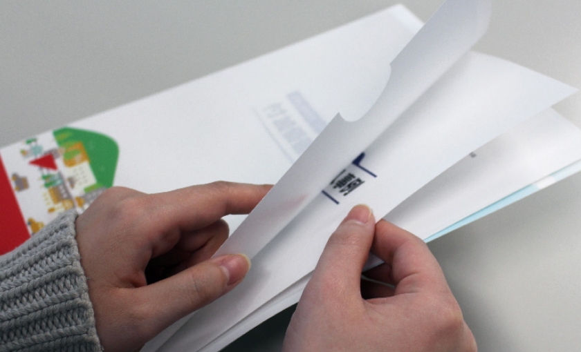 サステナブルでエシカルな紙製クリアファイル