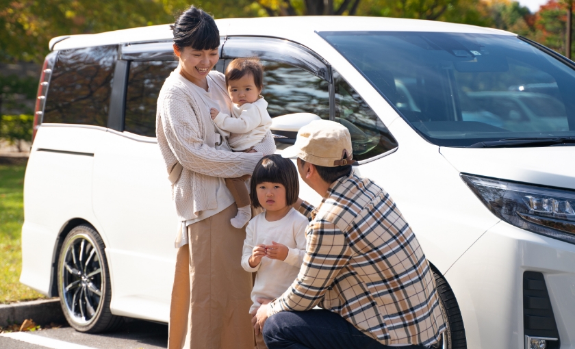 来店するファミリー客