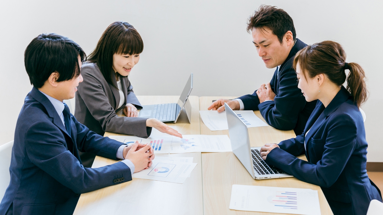 打ち合わせ風景